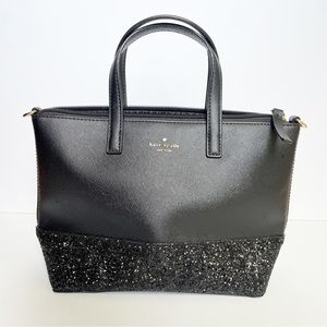 Kate Spade Greta Court Ina black satchel